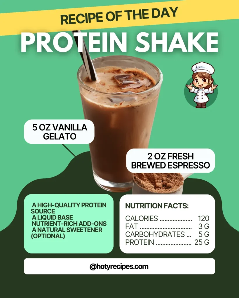 An easy, homemade protein shake – simple ingredients for a quick, nutritious, and delicious way to fuel your body.